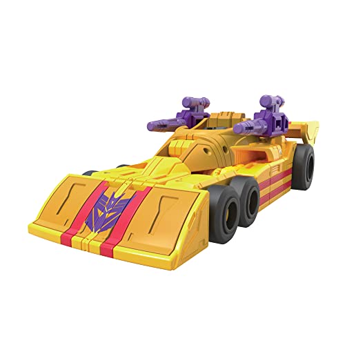 Transformers Juguetes Generations Legacy - Figura de Decepticon Dragstrip de Lujo - 13,5 cm - Edad: 8+