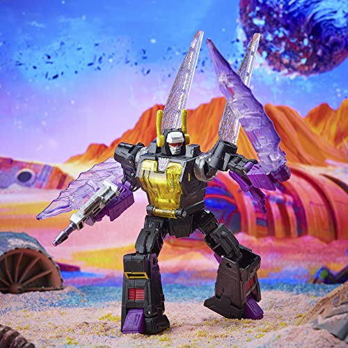 Transformers Juguetes Generations Legacy - Figura de Kickback Clase de Lujo - 13,5 cm - Edad: 8+