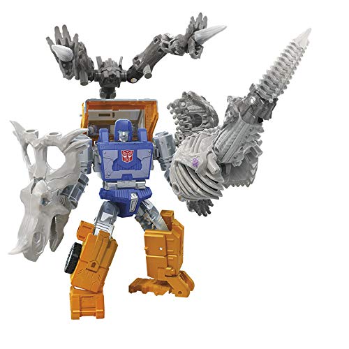 Transformers Juguetes Generations War for Cybertron: Kingdom - Figura WFC-K15 Ractonite Fossilizer - 14 cm - Edad: 8+