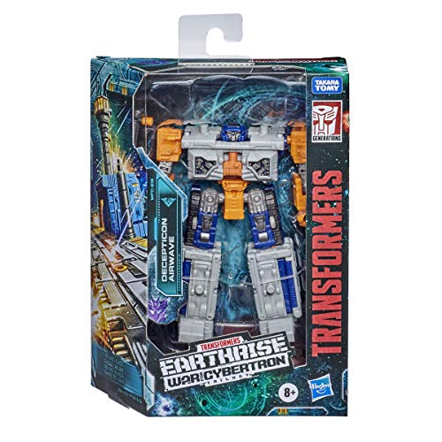 Transformers Toys Generations War for Cybertron: Earthrise Deluxe WFC-E18 Airwave Figura moduladora – niños de 8 años en adelante, 5.5 Pulgadas