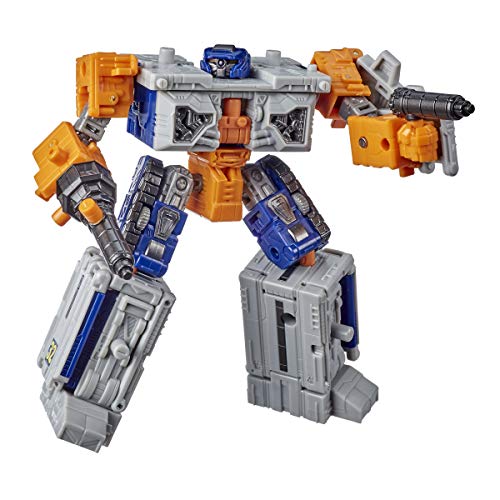 Transformers Toys Generations War for Cybertron: Earthrise Deluxe WFC-E18 Airwave Figura moduladora – niños de 8 años en adelante, 5.5 Pulgadas