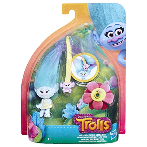 TROLLS Super Melena Y Bebe Troll (Hasbro C1300EU6)