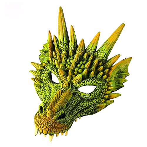 Tuimiyisou Halloween Kids Dragon Wings Disfraz Dinosaur Tail Mask Set Cosplay Costume 3pcs Niños Casas Cubiertas Alas Caspa Cosplay Disfraz Fotos Props Rojo