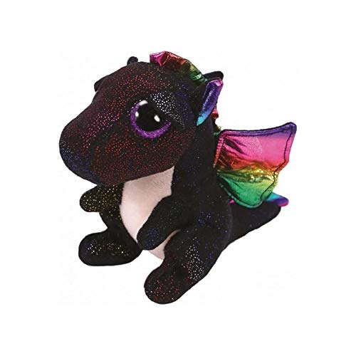 TY Anora Peluche dragón, color negro (United Labels Ibérica 36897TY) , color/modelo surtido