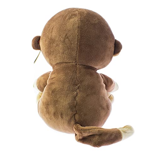 TY - Beanie Babies Bananas, Peluche Mono, 23 cm (United Labels Ibérica 82003TY)