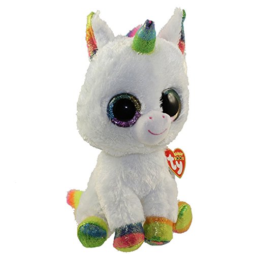 TY Beanie Boos Pixy-Unicornio Blanco 23 cm (37157TY), multicolor (United Labels Ibérica