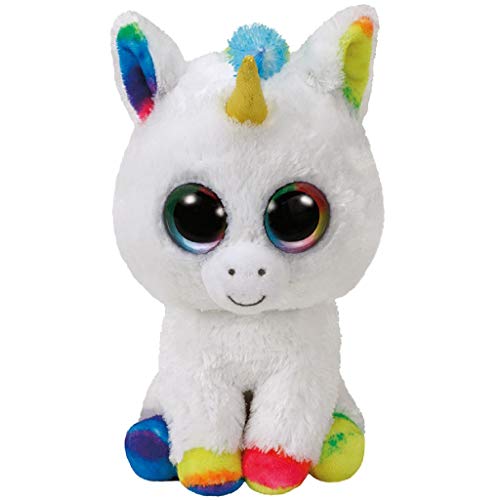 TY Beanie Boos Pixy-Unicornio Blanco 23 cm (37157TY), multicolor (United Labels Ibérica