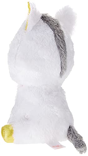 TY- Peluche, juguete, Color blanco, 15 cm (United Labels Ibérica 36179TY)