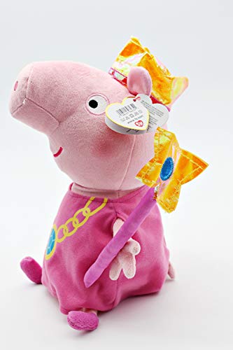 Ty Peppa Pig - Peluche de Peppa Pig vestida de hada