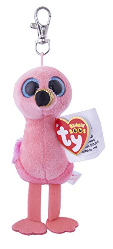 Ty TY35210 Beanie Boo's - Llavero Gilda Le Flamant Rosa