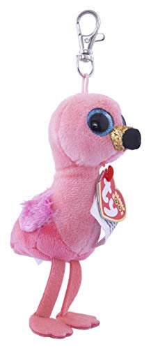 Ty TY35210 Beanie Boo's - Llavero Gilda Le Flamant Rosa