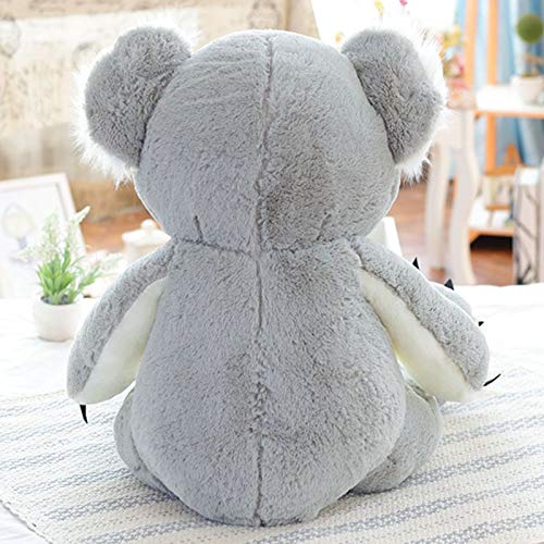 Tylyund Peluches Figura De Koala Muñeco De Peluche Koala Gris Juguetes De Peluche Cumpleaños Vacaciones 80 Cm De Alto