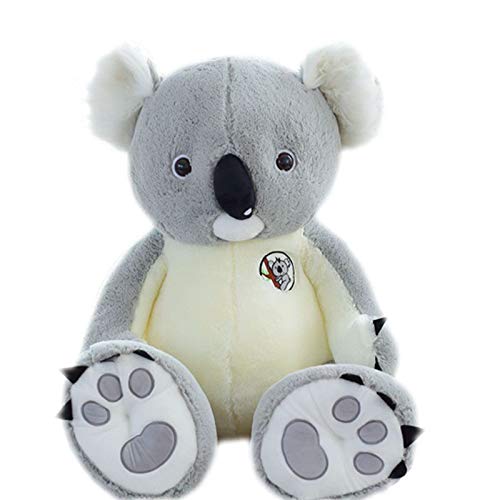 Tylyund Peluches Figura De Koala Muñeco De Peluche Koala Gris Juguetes De Peluche Cumpleaños Vacaciones 80 Cm De Alto