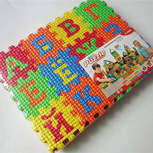 U-K 36 Unids/Set Alfabeto Ruso Jigsaw Alfombra EVA Bebé Niños Rompecabezas Aprendizaje Mat Juguete Práctico y PopularProceso Profesional