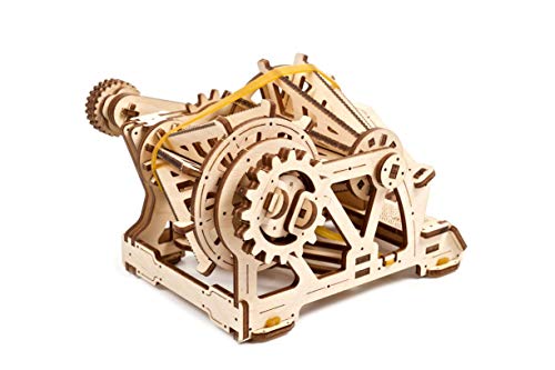 UGEARS Stem Lab Puzzle 3D - Modelo de Variomatic maquetas para Montar - único maquetas Madera Puzzles 3D Incluye aplicación móvil - Puzzle Madera 3D - maquetas para Construir Adultos y niños 8+