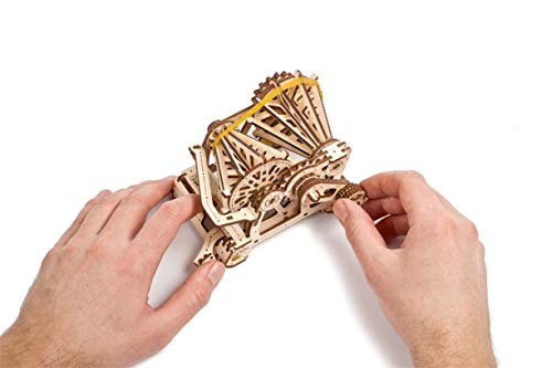 UGEARS Stem Lab Puzzle 3D - Modelo de Variomatic maquetas para Montar - único maquetas Madera Puzzles 3D Incluye aplicación móvil - Puzzle Madera 3D - maquetas para Construir Adultos y niños 8+