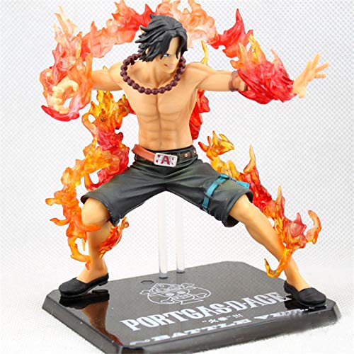 Una Pieza Portgas D Ace 3D2Y Battle Fire Ver. Ace PVC Action Collection Figura Modelo Regalo Op Luffy Brother 12Cm En Caja