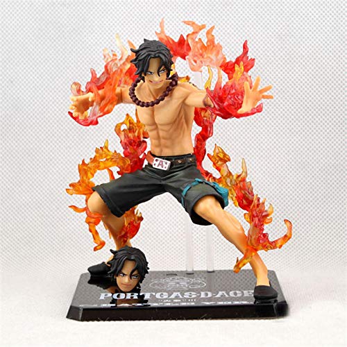 Una Pieza Portgas D Ace 3D2Y Battle Fire Ver. Ace PVC Action Collection Figura Modelo Regalo Op Luffy Brother 12Cm En Caja