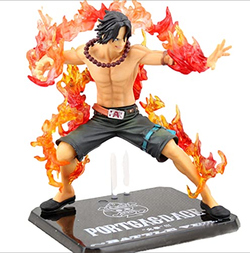 Una Pieza Portgas D Ace 3D2Y Battle Fire Ver. Ace PVC Action Collection Figura Modelo Regalo Op Luffy Brother 12Cm En Caja