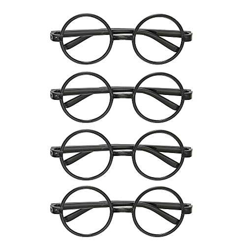 Unique Party - Regalitos para Fiesta - Gafas de Novedad - Diseño de Harry Potter - Paquete de 4 (59071)