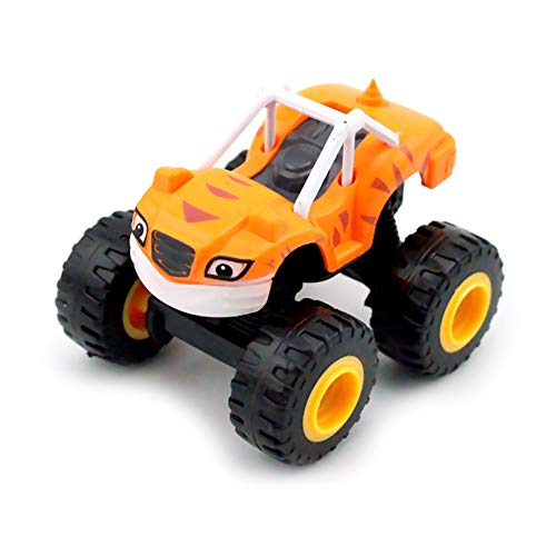 Urisgo 6 Pack de Juguetes para niños y Monster Machines Super Stunts Blaze Kids Truck Car Regalo para niños en cumpleaños Navidad Toys Juguetes para niños de 1 2 3 años