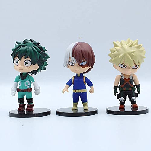 USEN My Hero Academia Hand Model Doll 5 Models with Base My Hero Academia Toy Ornaments A. Talla única