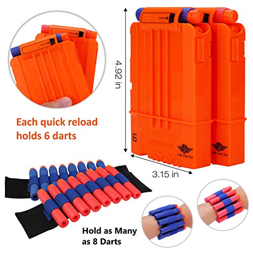 UWANTME Chaleco Táctico Niños Paquete de 2 para Nerf Pistola N-Strike Elite Series Kit de Chaleco Táctico Juguete