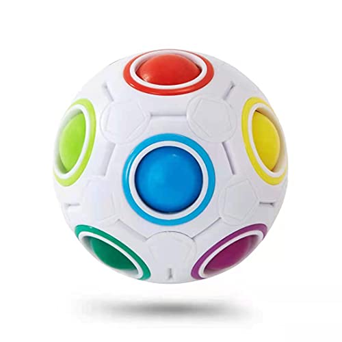 Vdealen Challenge Puzzle Speed Cube Ball (Blanco)