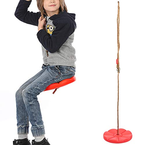 【Venta del día de la Madre】 AMONIDA Columpios para niños al Aire Libre, Marco de Escalada Interior para niños Columpio de Disco de Escalada Juego de Columpio para Exteriores, para Equipos de Juego