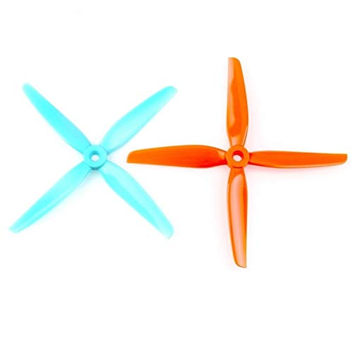 VIDOO 4 Juego Propeller Gulf (2Cw Y 2Ccw) 4.8Inch Poly Carbonate Prop para FPV Racing RC Drone