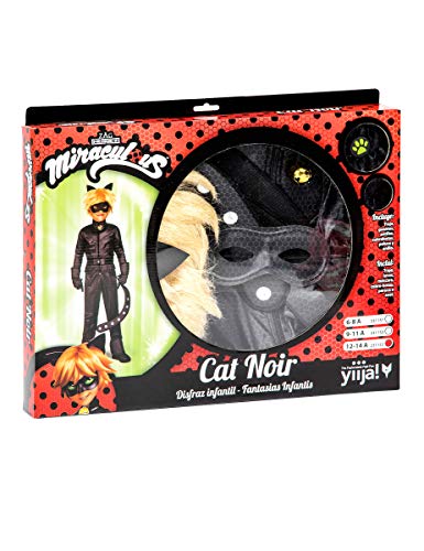 viving costumes Disfraz de Cat Noir niño Talla 4a5 años