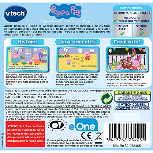 VTech 273405 - Juego HD Storio Peppa Pig