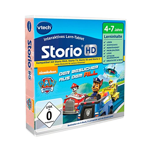 VTech 80-274104 - Juego Paw Patrol para tablet educativo Storio (versión en alemán)