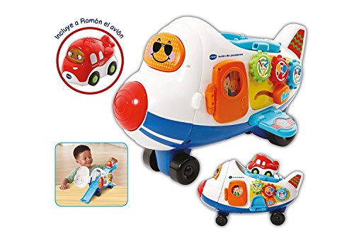 VTech- Baby: TutTut Bólidos Juguete Pasajeros + Ramón el Avión, Multicolor (3480-503122)