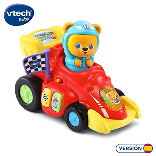 VTech- Bruno bólido Brum Vehículo Interactivo con Canciones Frases y melodías, Color (3480-528422)