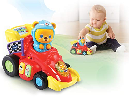 VTech- Bruno bólido Brum Vehículo Interactivo con Canciones Frases y melodías, Color (3480-528422)