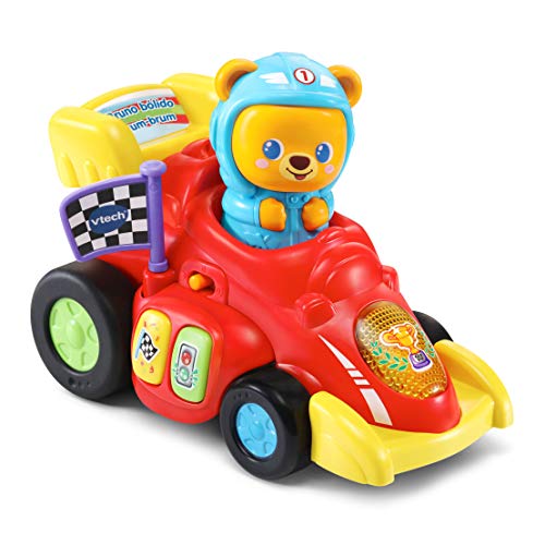 VTech- Bruno bólido Brum Vehículo Interactivo con Canciones Frases y melodías, Color (3480-528422)