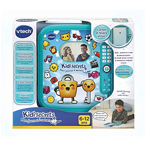 VTech – Diario con código de 6 a 12 años – Versión FR