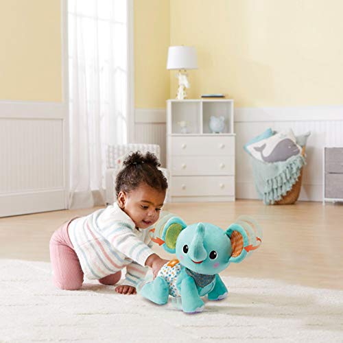 VTech- Elefante Gateos Peluche, Color azul (80-533222)