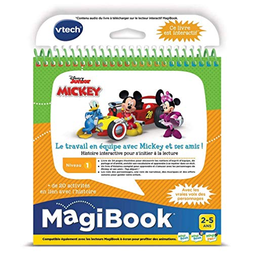 VTech MagBook - El Trabajo en Equipo con Mickey y Sus Amigos, versión FR