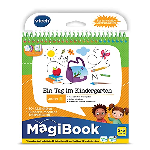 VTech MagiBook 80-481204 - Libro de Aprendizaje (Nivel 1, un día en la guardería