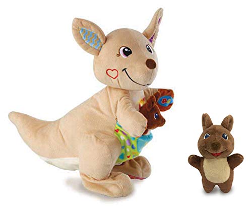 VTech Mamá Canguro Saltarina Peluche Interactivo Que Habla, Multicolor, única (3480-522622)