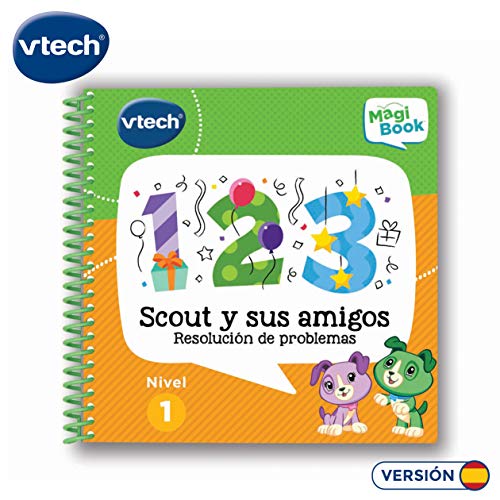 VTech- Scout y Sus Amigos Other License Libro para Magibook, Multicolor (3480-480722)