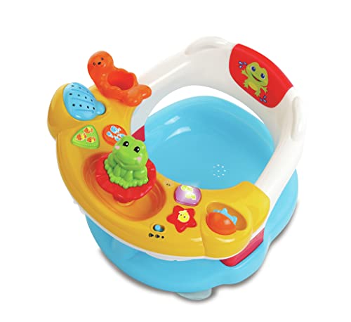 VTech Super Siege De Bain Interactif 2 en 1 - Juegos educativos (Multicolor, Niño/niña, 0,5 año(s), Francés, AA, 493 mm) , color/modelo surtido