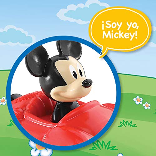 VTech- TutTut Bólidos Disney, Coche Interactivo con Música, Multicolor (TTB Mickey)