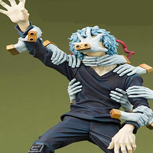 Wanfuzhnagr My Hero Academia Shigaraki Tomura Figura Enemiga Alianza Líder Soporte Modelo Modelo Figuras Decoración del hogar (Versión no Original)