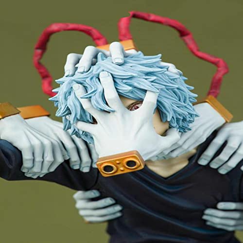 Wanfuzhnagr My Hero Academia Shigaraki Tomura Figura Enemiga Alianza Líder Soporte Modelo Modelo Figuras Decoración del hogar (Versión no Original)