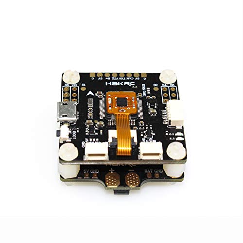 wchaoen F4V3 Flytower F4 Controlador de vuelo OSD PDB incorporado BEC +30A BLHeli_S 4 EN 1 ESC for RC Drone Accesorios para herramientas