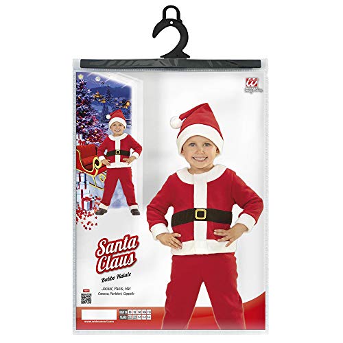 WIDMANN Papá Noel niño Disfraz de 110 cm Padre Papá Noel