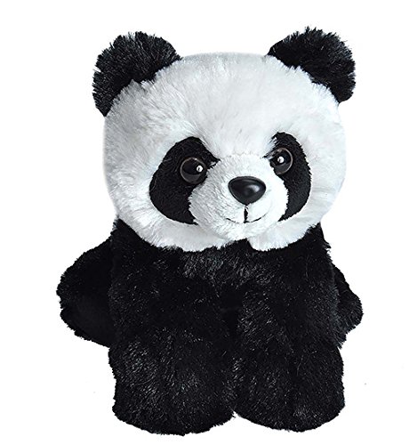 Wild Republic - Hug'ems, Peluche Panda, 18 cm (16245)